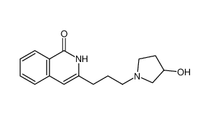 1(2H)-Isoquinolinone, 3-[3-(3-hydroxy-1-pyrrolidinyl)propyl]-_680223-31-8
