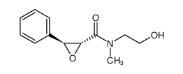 rel-(2R,3S)-N-(2-hydroxyethyl)-N-methyl-3-phenyloxirane-2-carboxamide_680230-78-8