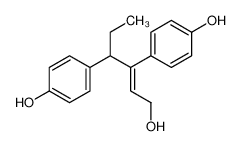 4-[(Z)-6-hydroxy-4-(4-hydroxyphenyl)hex-4-en-3-yl]phenol_68034-40-2