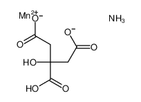 azanium,2-hydroxypropane-1,2,3-tricarboxylate,manganese(2+)_68039-18-9