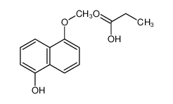 5-methoxynaphthalen-1-ol,propanoic acid_68047-76-7
