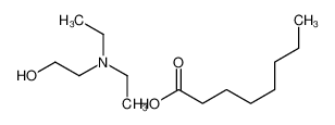 2-(diethylamino)ethanol,octanoic acid_68052-35-7