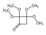 2,2,3,3-Tetramethoxy-cyclobutanon_68057-51-2