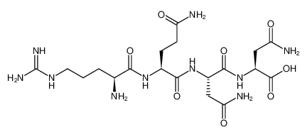 L-Asparagine, L-arginyl-L-glutaminyl-L-asparaginyl-_680571-44-2