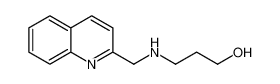 1-Propanol, 3-[(2-quinolinylmethyl)amino]-_680591-02-0