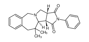 rel-(3aR,12aS,12bS)-12,12-dimethyl-2-phenyl-3a,6,11,12,12a,12b-hexahydrobenzo[e]pyrrolo[3',4':3,4]pyrrolo[1,2-a]azepine-1,3(2H,4H)-dione_680614-61-3