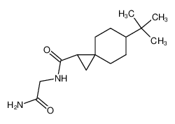 N-(2-amino-2-oxoethyl)-6-tert-butylspiro[2.5]octane-1-carboxamide_680619-07-2