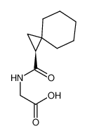 {[(1S)-spiro[2.5]oct-1-ylcarbonyl]amino}acetic acid_680619-49-2