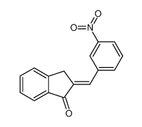 2-(3′′-nitrobenzylidene)indan-1-one_68063-19-4