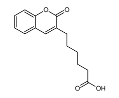 6-(2-Oxo-2H-chromen-3-yl)-hexanoic acid_6809-62-7