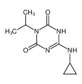 6-cyclopropylamino-3-isopropyl-1H-[1,3,5]triazine-2,4-dione_68098-19-1