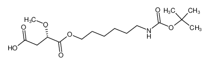 (S)-2-Methoxy-succinic acid 1-(6-tert-butoxycarbonylamino-hexyl) ester_680981-19-5