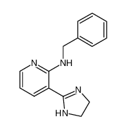 benzyl-[3-(4,5-dihydro-1H-imidazol-2-yl)-pyridin-2-yl]-amine_68100-43-6