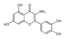 3-amino-2-(3,4-dihydroxyphenyl)-5,7-dihydroxy-4H-chromen-4-one_681016-90-0
