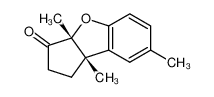(-)-(3aR,8bS)-cis-3a,7,8b-trimethyl-2,3,3a,8b-tetrahydro-1H-cyclopenta[b]benzofuran-3-one_681035-74-5