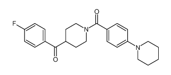 Piperidine, 4-(4-fluorobenzoyl)-1-[4-(1-piperidinyl)benzoyl]-_681132-59-2