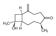 (1R,6S,9R,10S)-10-hydroxy-6,10-dimethyl-2-methylenebicyclo[7.2.0]undecan-5-one_681145-44-8