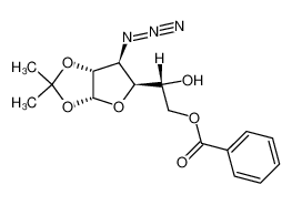 3-azido-6-O-benzoyl-3-deoxy-1,2-O-isopropylidene-α-D-gluco-pentofuranose_68115-75-3