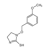 1-(3-Methoxy-benzyloxy)-4,5-dihydro-1H-imidazole-2-thiol_681152-64-7
