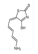 5-(5-aminopenta-2,4-dienylidene)-1,3-thiazolidine-2,4-dithione_681179-09-9
