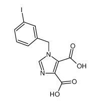 1-(3-iodo-benzyl)-1H-imidazole-4,5-dicarboxylic acid_68119-50-6