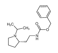benzyl 2-[(2S)-1-isopropyl-2-pyrrolidinyl]ethylcarbamate_681247-80-3