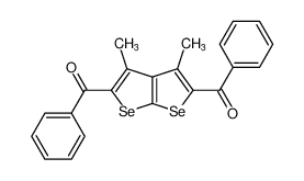 (3,4-dimethylselenopheno[2,3-b]selenophene-2,5-diyl)bis(phenylmethanone)_681272-52-6
