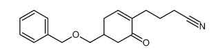 1-Cyclohexene-1-butanenitrile, 6-oxo-4-[(phenylmethoxy)methyl]-_681293-02-7