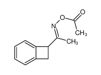 [(E)-1-(7-bicyclo[4.2.0]octa-1,3,5-trienyl)ethylideneamino] acetate_6813-93-0