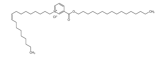 Pyridinium, 3-[(hexadecyloxy)carbonyl]-1-(9Z)-9-octadecenyl-, chloride_681442-03-5