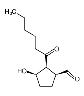 cis-cis-3-Formyl-3-caproyl-1-cyclopentanol_68146-58-7