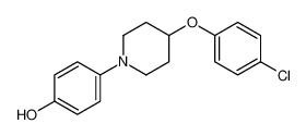 4-[4-(4-chlorophenoxy)piperidin-1-yl]phenol_681509-00-2