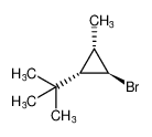 rel-(1R,2S,3S)-1-bromo-2-(tert-butyl)-3-methylcyclopropane_681536-76-5