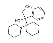 1-phenyl-1-(1-piperidin-1-yl-cyclohexyl)-propan-1-ol_68157-33-5