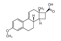 (1S,2aS,2bS,10aS)-6-Methoxy-10a-methyl-1,2,2a,2b,3,4,10,10a-octahydro-cyclobuta[a]phenanthrene-1-carboxylic acid_68159-80-8