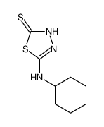 5-(cyclohexylamino)-3H-1,3,4-thiadiazole-2-thione_68161-70-6