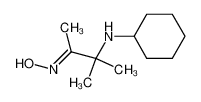 3-Cyclohexylamino-3-methyl-butan-2-one oxime_68172-64-5