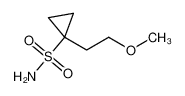 Cyclopropanesulfonamide, 1-(2-methoxyethyl)- (9CI)_681808-70-8