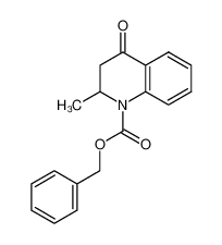 2-Methyl-4-oxo-3,4-dihydro-2H-quinoline-1-carboxylic acid benzyl ester_681827-50-9