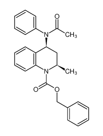 rel-benzyl (2R,4S)-2-methyl-4-(N-phenylacetamido)-3,4-dihydroquinoline-1(2H)-carboxylate_681827-53-2