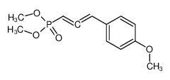 [3-(4-Methoxy-phenyl)-propa-1,2-dienyl]-phosphonic acid dimethyl ester_68204-26-2