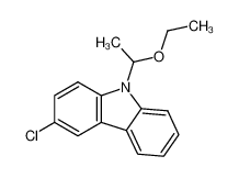 3-chloro-9-(1-ethoxy-ethyl)-carbazole_68204-41-1