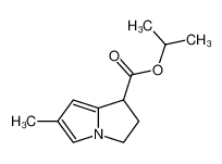 i-propyl 6-methyl-1,2-dihydro-3H-pyrrolo(1,2-a)-1-carboxylate_68204-67-1