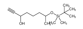 7-((tert-butyldimethylsilyl)oxy)oct-1-yn-3-ol_68216-22-8