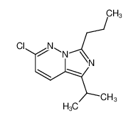 2-chloro-5-isopropyl-7-propyl-imidazo[1,5-b]pyridazine_68219-89-6