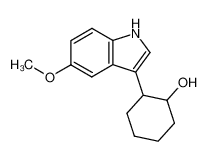 2-(5-methoxy-indol-3-yl)-cyclohexanol_68222-19-5