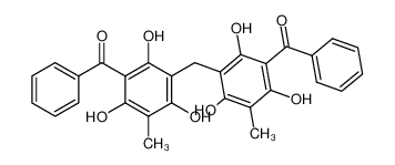 2,4,6,2',4',6'-hexahydroxy-5,5'-dimethyl-3,3'-methanediyl-di-benzophenone_68223-26-7