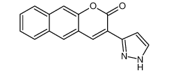 2H-Naphtho[2,3-b]pyran-2-one, 3-(1H-pyrazol-3-yl)-_682337-31-1