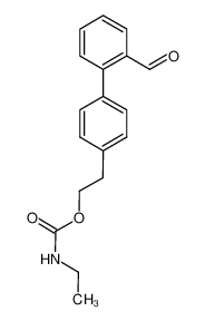 4'-ethylaminocarbonyloxyethylbiphenyl-2-carboxaldehyde_682339-41-9