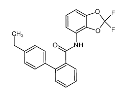 N-(2,2-difluorobenzo[d][1,3]dioxol-4-yl)-4'-ethyl-[1,1'-biphenyl]-2-carboxamide_682340-27-8